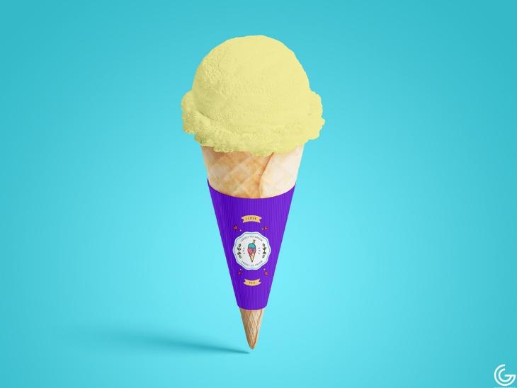 Download Free 15 Free Ice Cream Mockup Psd For Branding Graphic Cloud PSD Mockups.