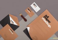 Free Corporate Stationary Mockup PSD