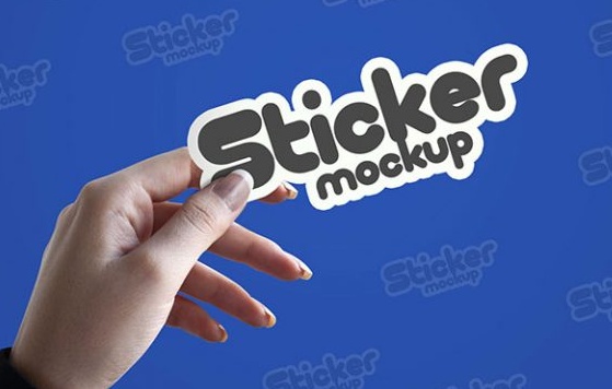 55+ Best Free Sticker Mockup PSD - 2022