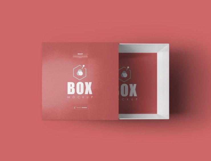 24+ Square Box Mockup PSD Free Download (2021)