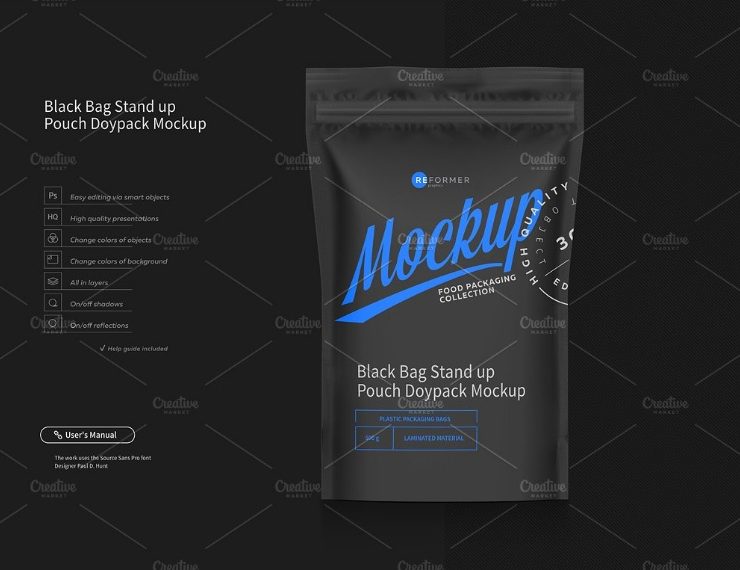 50+ Free Food Packaging Mockup PSD for Branding