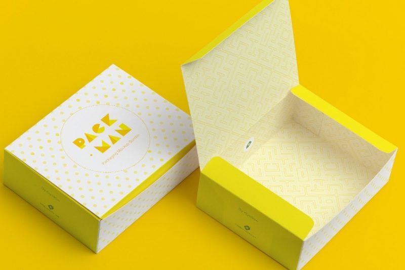 Sweet Box Packaging Mockup