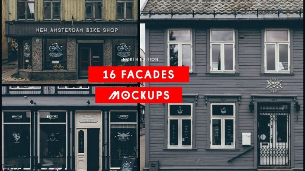 Download 21 Facade Mockup Psd Free And Premium Download Graphic Cloud