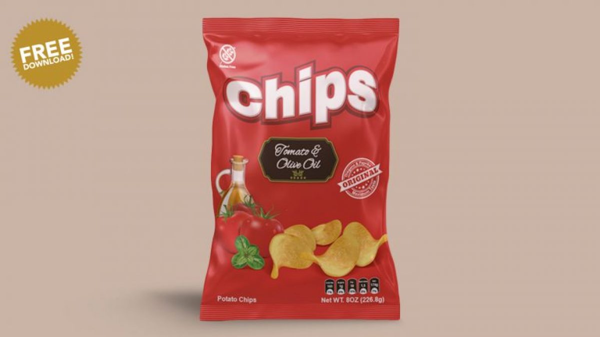 Download Chips Packaging Mockup Psd Free Download Graphic Cloud