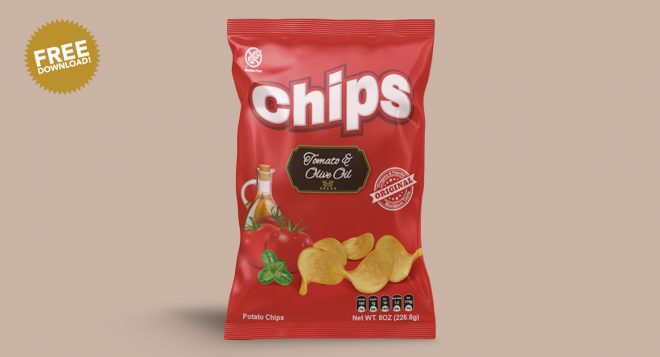Download Chips Packaging Mockup PSD Free Download - Graphic Cloud