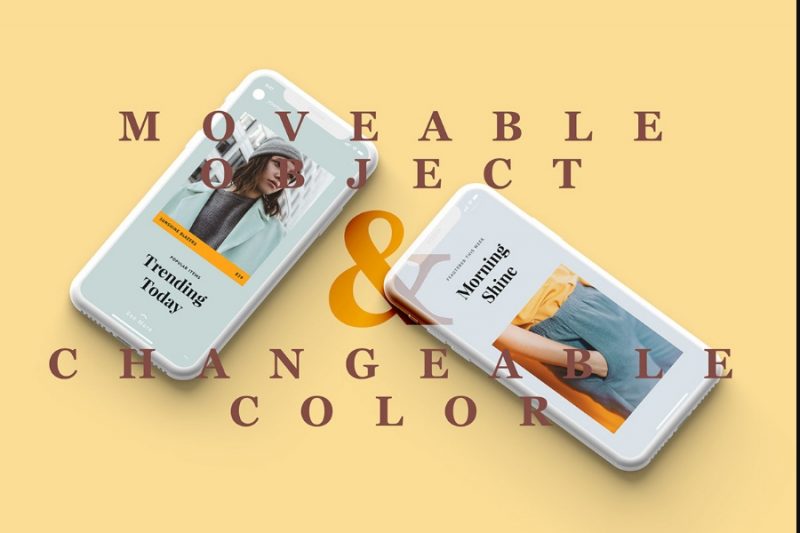 Editable Instagram Story Mockup