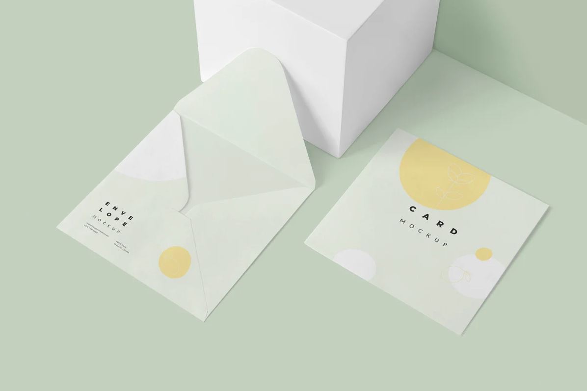 Envelope & Card Mockups