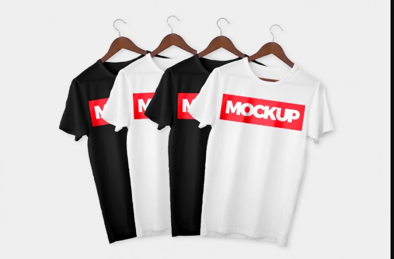 Free T Shirt Mockup Design PSD