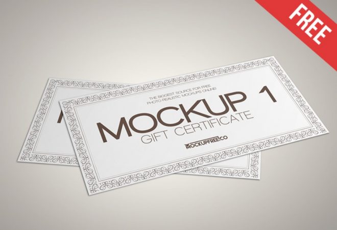 Download 8+ Professional Gift Voucher Mockup PSD Free Download - Graphic Cloud