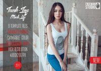 High Quality Tank Top Mockup PSD