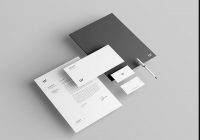 High Resolution Stationary Branding Mockup