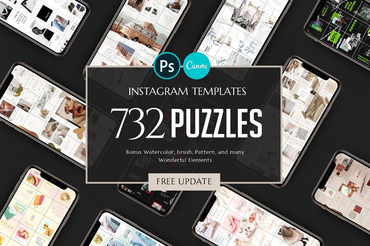 Download Instagram Mockup PSD Template (41+) Free Updated - Graphic Cloud