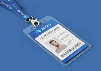 Lanyard ID Card Mockup