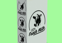 Milk Container Mockup