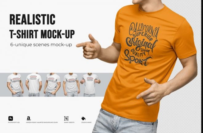 32+ Men's T-Shirt Mockup PSD Free & Premium Download - Graphic Cloud