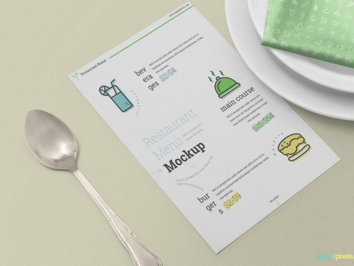 Download 15 Free Restaurant Mockup Psd For Branding Graphic Cloud