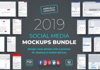 Social Media Mockup Bundle