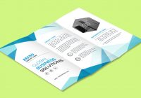 Tri Fold Brochure Mockup