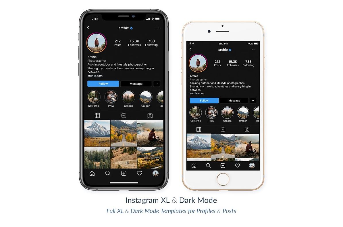 Download Instagram Mockup PSD Template (41+) Free Updated - Graphic ...