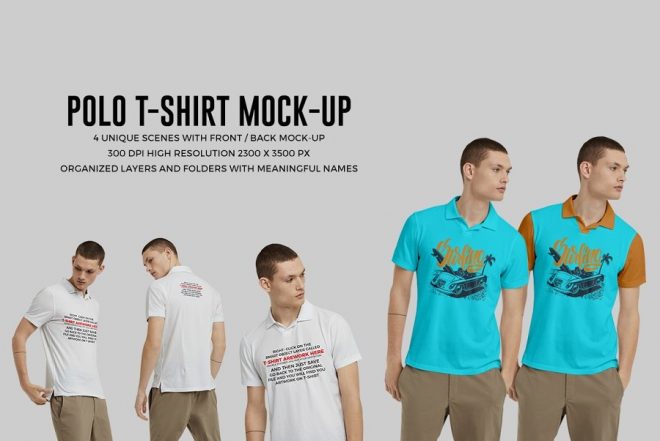 25+ Polo Shirt Mockup PSD Premium Download - Graphic Cloud