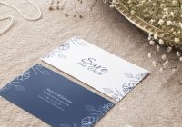 Wedding Invitation Cards Mockup