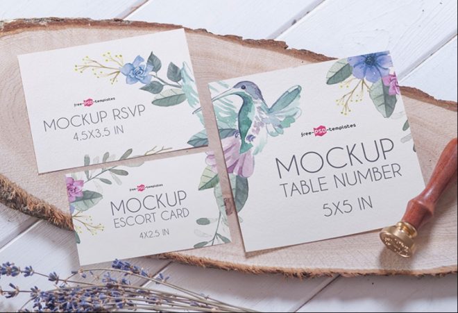 Download 21+ Elegant Wedding Invitation Mockups PSD - Graphic Cloud