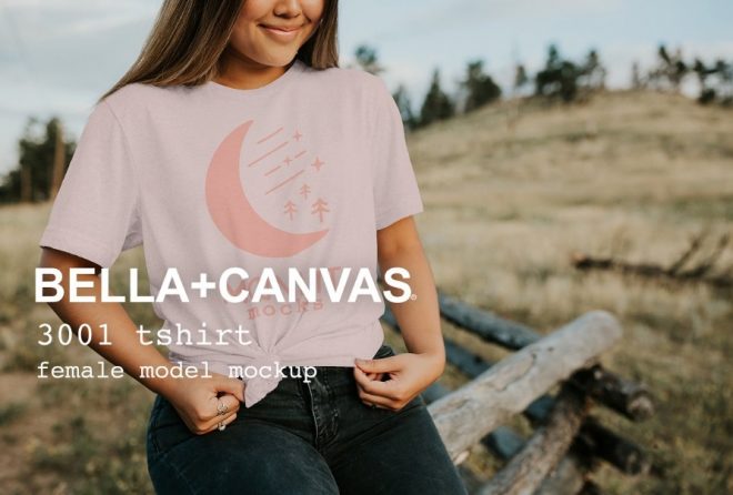 25 Women T Shirt Mockup Psd For Apparel Graphic Cloud