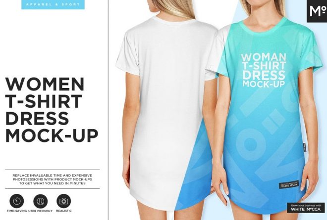 25+ Women T-Shirt Mockup PSD for Apparel - Graphic Cloud