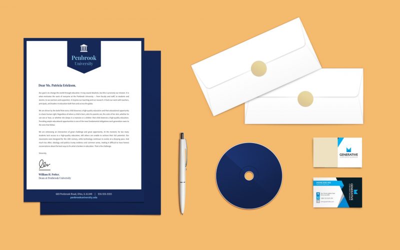 Free Stationary Mockup PSD Download - Graphic Cloud