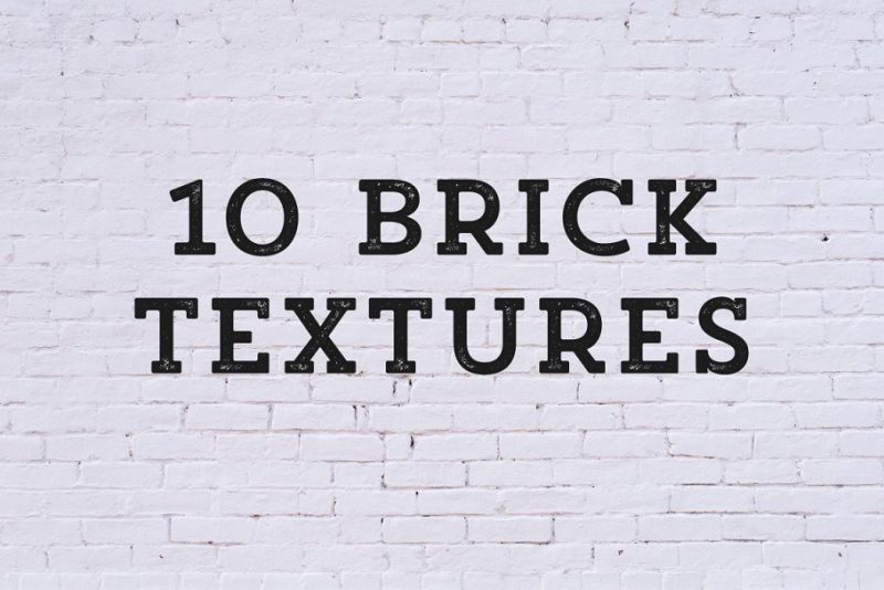 10 Brick Textures Pack