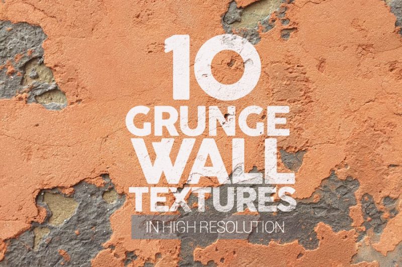 10 Grunge Wall Textures
