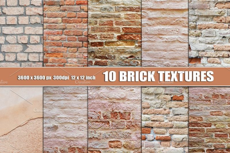 10 Unique Brick Walls Texture
