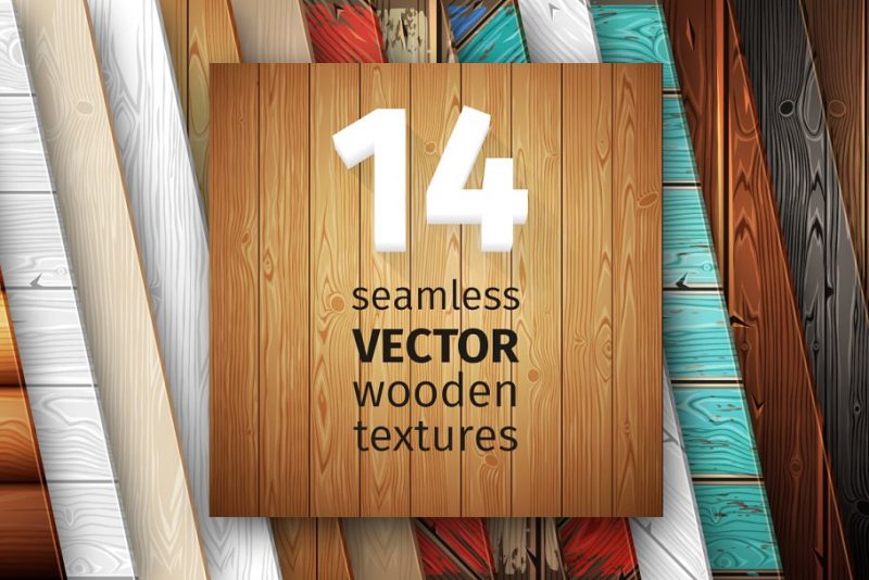 14 Seamless Wooden Textures