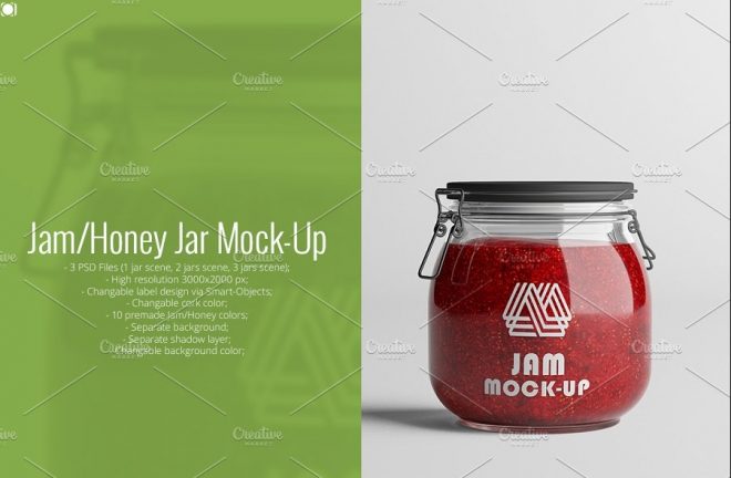 33+ Jar Mockup PSD for Branding and Packaging - Graphic Cloud