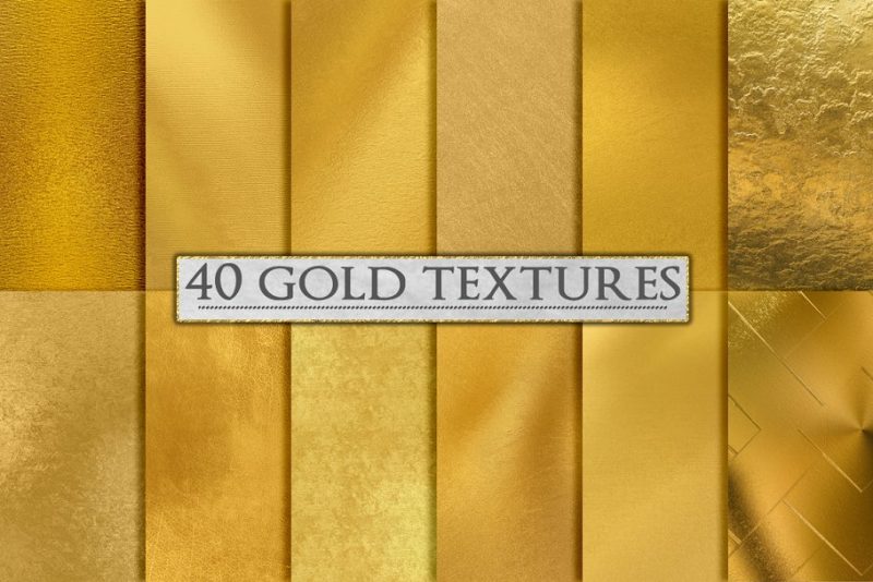 40 Clean Gold Backgrounds