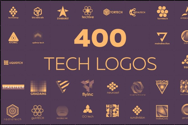 400 Technological logo Ideas