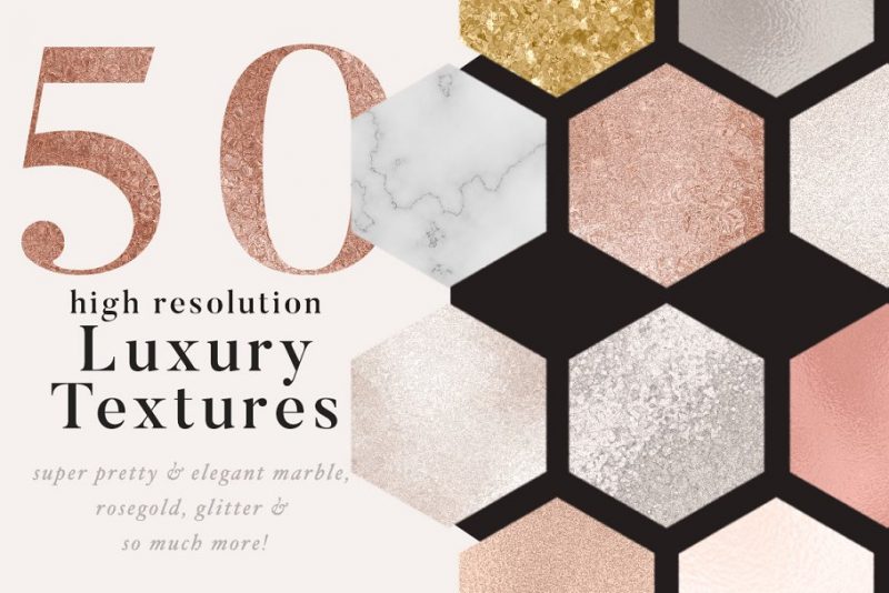 50 Gold and Marble Textures