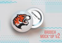 Badge Pin Mockups