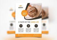 Bakery Promotional Flyer PSD