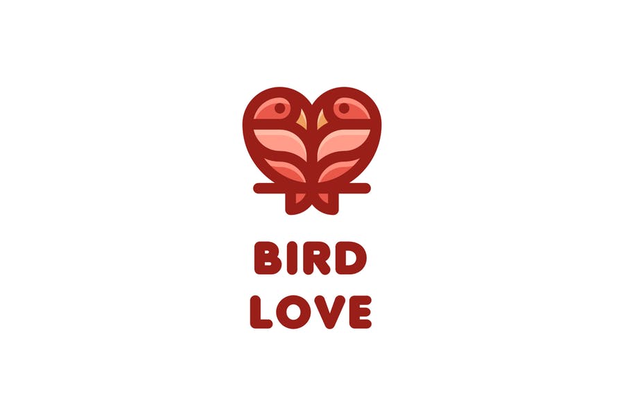 Bird Love Logo Design
