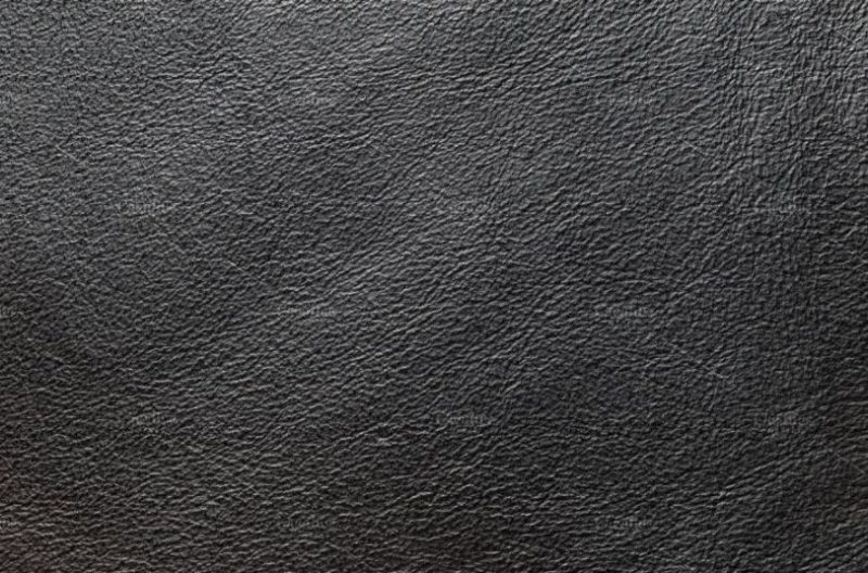 Black Leather Texture Background