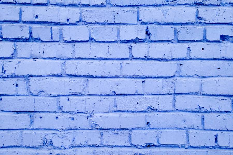 Blue Brick Wall Texture