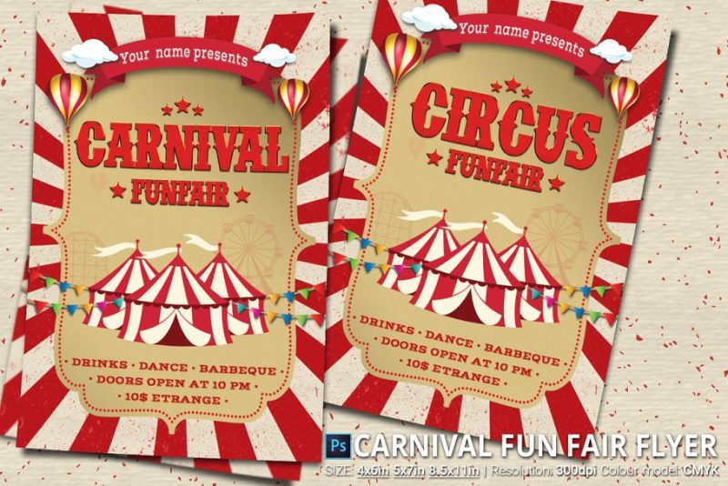 Carnival Fun Fair Flyer