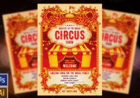 Circus Event Poster Template