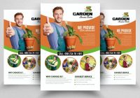 Clean Corporate Lawn Care Flyers