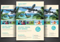 Corporate Travel Agency Flyer Template