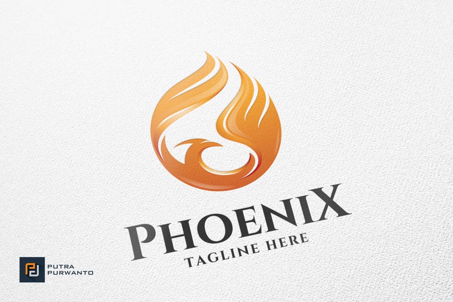 Customizable Phoenix Branding Design