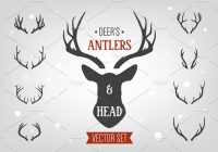 Deer Head Logo Designs