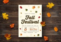 Fall Festival Flyer Template