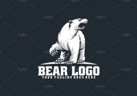 Fully Editable Bear Logo